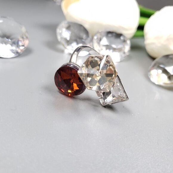 Brand New Top Fashion Silver Ring With Stone - Picture 5 of 6